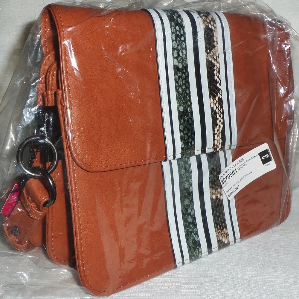 Womens Marion Contrast Trim Crossbody Handbag